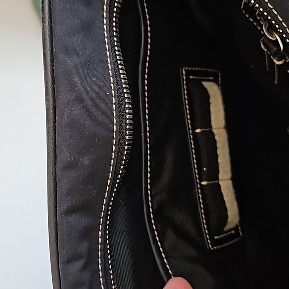 Coach crossbody black Flight Bag - Picture 5 of 5